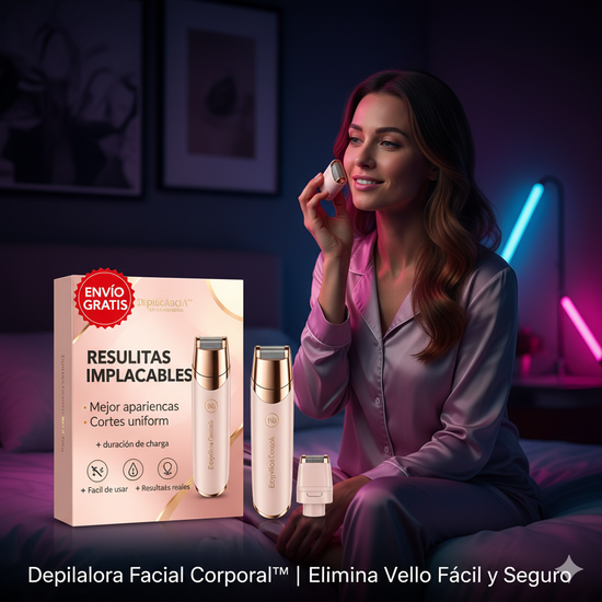 Depiladora Facial Corporal™ | Elimina Vello Fácil y Seguro